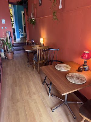 Inside   at Folks Cafe in Edinburgh