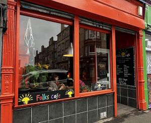   at Folks Cafe in Edinburgh