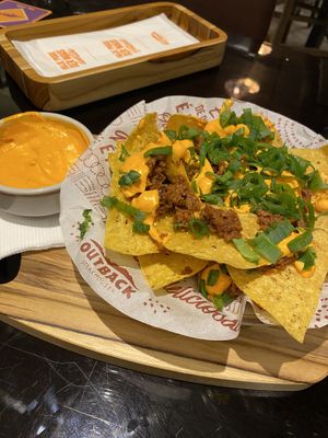 nachos veganos  at Outback Steakhouse  in Passo Fundo