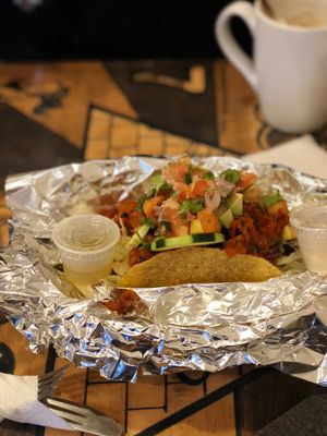 Carnitas taco mmmmmmmmmmmmm at Tea NJ in Jersey City