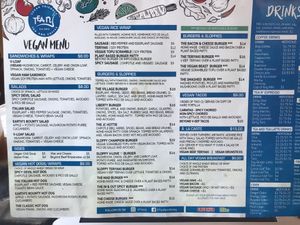 The menu is mostly vegan at Tea NJ in Jersey City