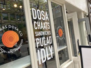Front at Madras dosa Co  in New York City
