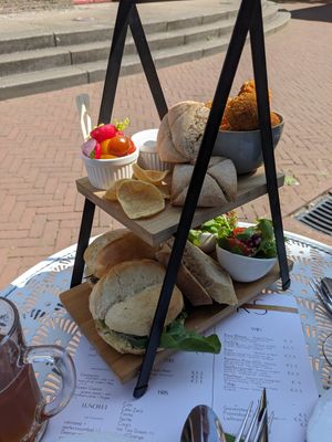 Lunch etagère at Katz in Ruurlo