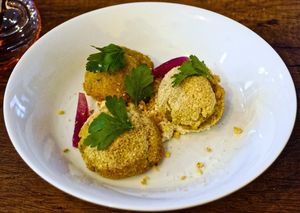 Croquettes at CURIEUSES  in Dijon