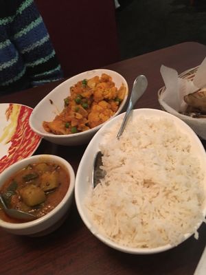 Alu Gobi Matar at Amaya Bar and Grill in Rochester