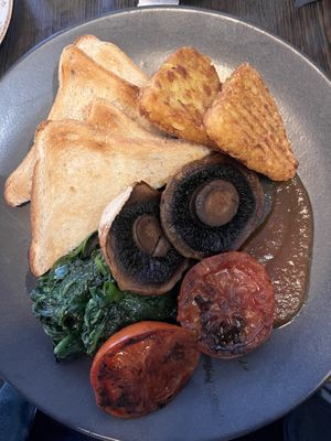 Vegan breakfast. Lovely 🥰  at Vee Cafe in Tramore