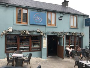 Outsidee  at Vee Cafe in Tramore