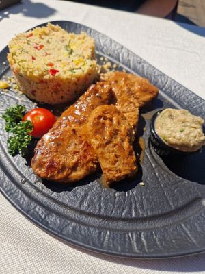 Soy steak at Bistro Alighieri in Pula