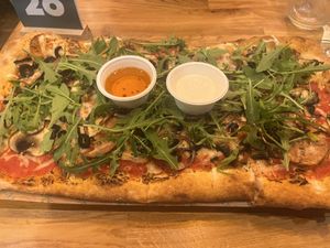   at Pizzanova  in Krakow
