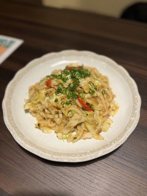 Noodles  at Izakaya Gonta Hiroshima in Hiroshima