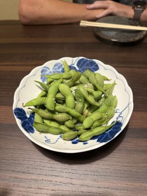 Edamame   at Izakaya Gonta Hiroshima in Hiroshima