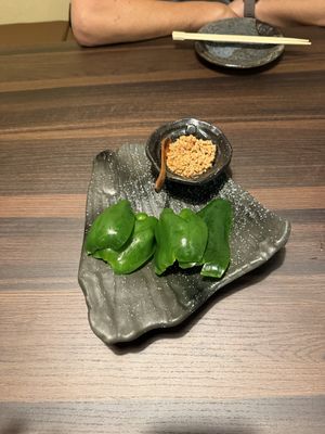 Peppers  at Izakaya Gonta Hiroshima in Hiroshima