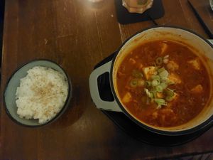 Kimchi Zhigae at Restaurant Damoa in Marburg