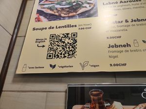 Soupe at Saj Eat in Geneva