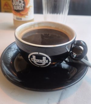 Darker than dark inside blacker than black at Granary Cafe in Stirling