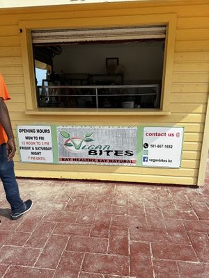   at Vegan Bites in Belize City
