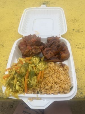   at Vegan Bites in Belize City