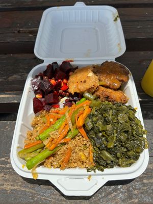  at Vegan Bites in Belize City