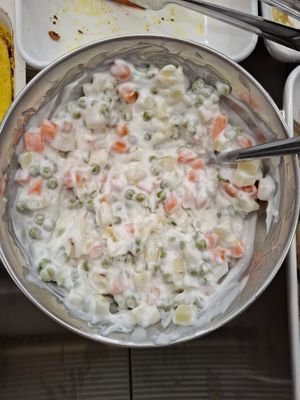 Vegan "insalata russa" at Gastronomia - L'agenzia di Viaggi in Turin