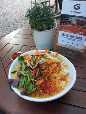 Vegan Indian Curry at Cognito in Erfurt