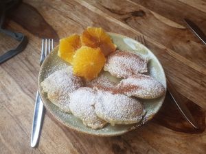 Chia pancakes at Cognito in Erfurt