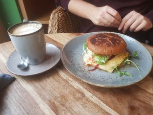 Vegetarian sandwich at Cognito in Erfurt