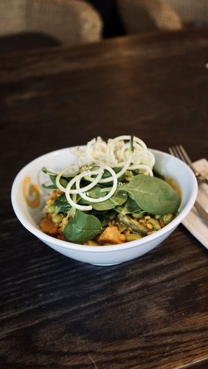 Vegan Indian Curry at Cognito in Erfurt