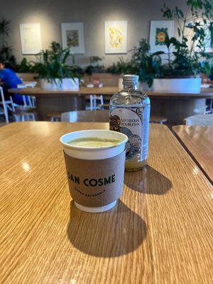 Matcha y kombucha   at San Cosme Barra Saludable - The Hub in Queretaro