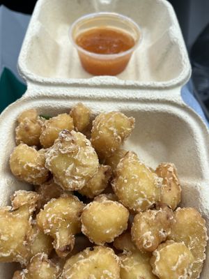 Cauliflower crisps  at Veggie Grill by Next Level in Carlsbad