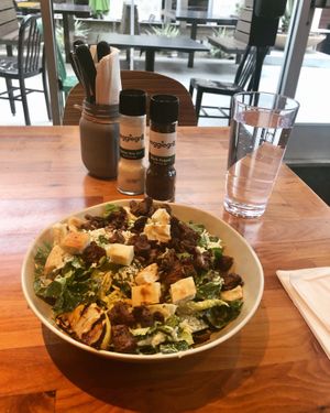 My dinner.  at Veggie Grill by Next Level in Carlsbad