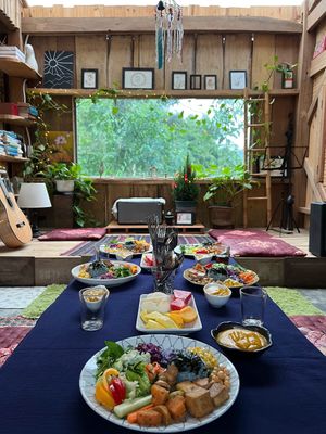 Dining room at Okini Kitchen @ VegAn Home Khánh Sơn in To Hap