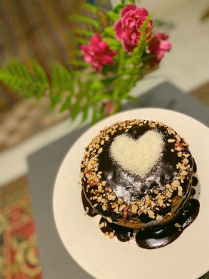 Vegan birthday cake at Okini Kitchen @ VegAn Home Khánh Sơn in To Hap