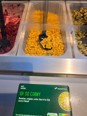 Sweet corn at Picadeli - Esso Groot-Bijgaarden Noord in Dilbeek