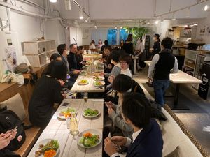 Vegan bonenkai at Ain.soph 12/28/2020 at AIN SOPH.Soar in Tokyo