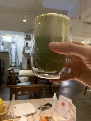 Nice glassware  at AIN SOPH.Soar in Tokyo