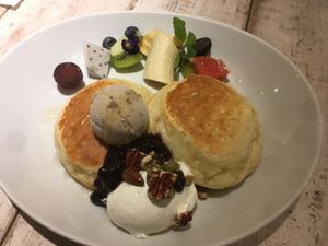 Pancake at AIN SOPH.Soar in Tokyo