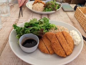 Pork Cutlets at AIN SOPH.Soar in Tokyo