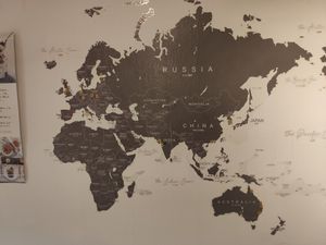 Map to sign at AIN SOPH.Soar in Tokyo