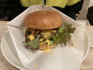 Chili burger  at AIN SOPH.Soar in Tokyo