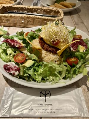 Taco Rice Saladd  at AIN SOPH.Soar in Tokyo