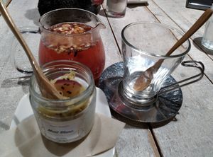 Mont blanc and special blend tea at AIN SOPH.Soar in Tokyo