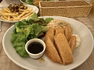 Soy cutlets  at AIN SOPH.Soar in Tokyo