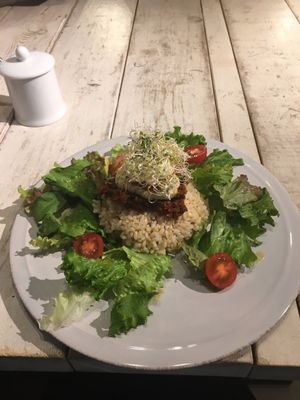 taco rice at AIN SOPH.Soar in Tokyo