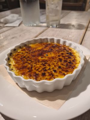 Creme brule at AIN SOPH.Soar in Tokyo