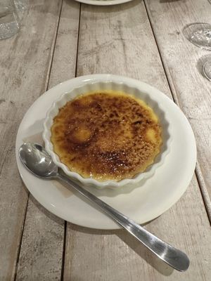 Creme brûlée for pudding   at AIN SOPH.Soar in Tokyo