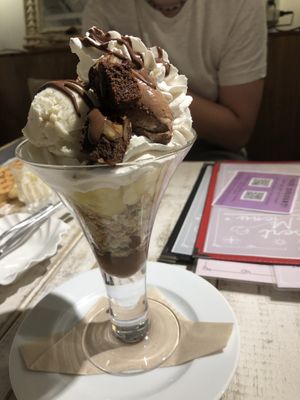 Chocolate parfait at AIN SOPH.Soar in Tokyo