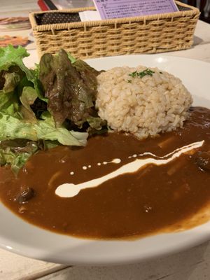 Hayashi rice at AIN SOPH.Soar in Tokyo