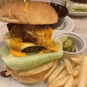 Chill bean burger  at AIN SOPH.Soar in Tokyo