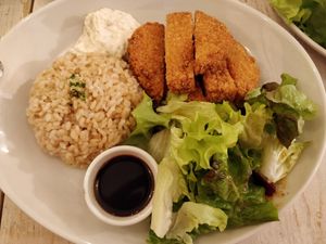 Vegan lunch at AIN SOPH.Soar in Tokyo
