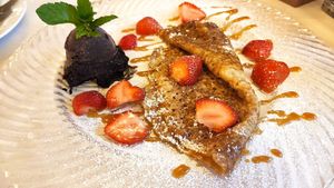 Palatschinken (vegan) at Traditionsgasthof Weissbacher in Wildschonau